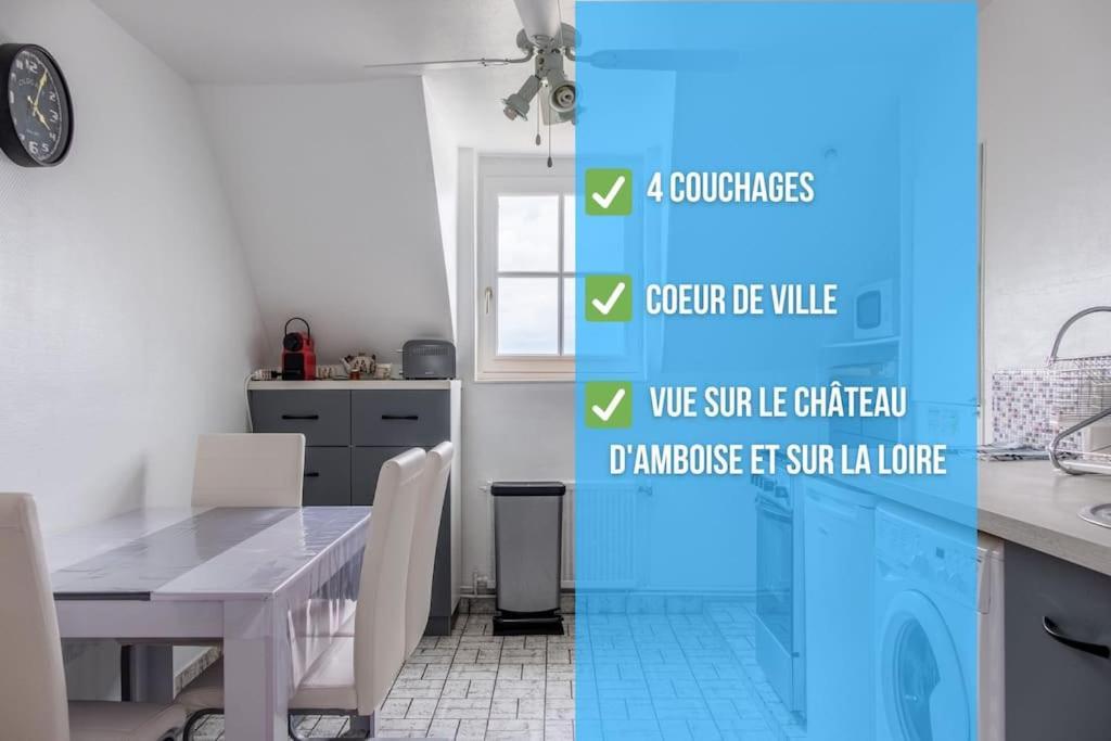 Appartement Le Concorde En Plein Centre à Amboise Extérieur photo